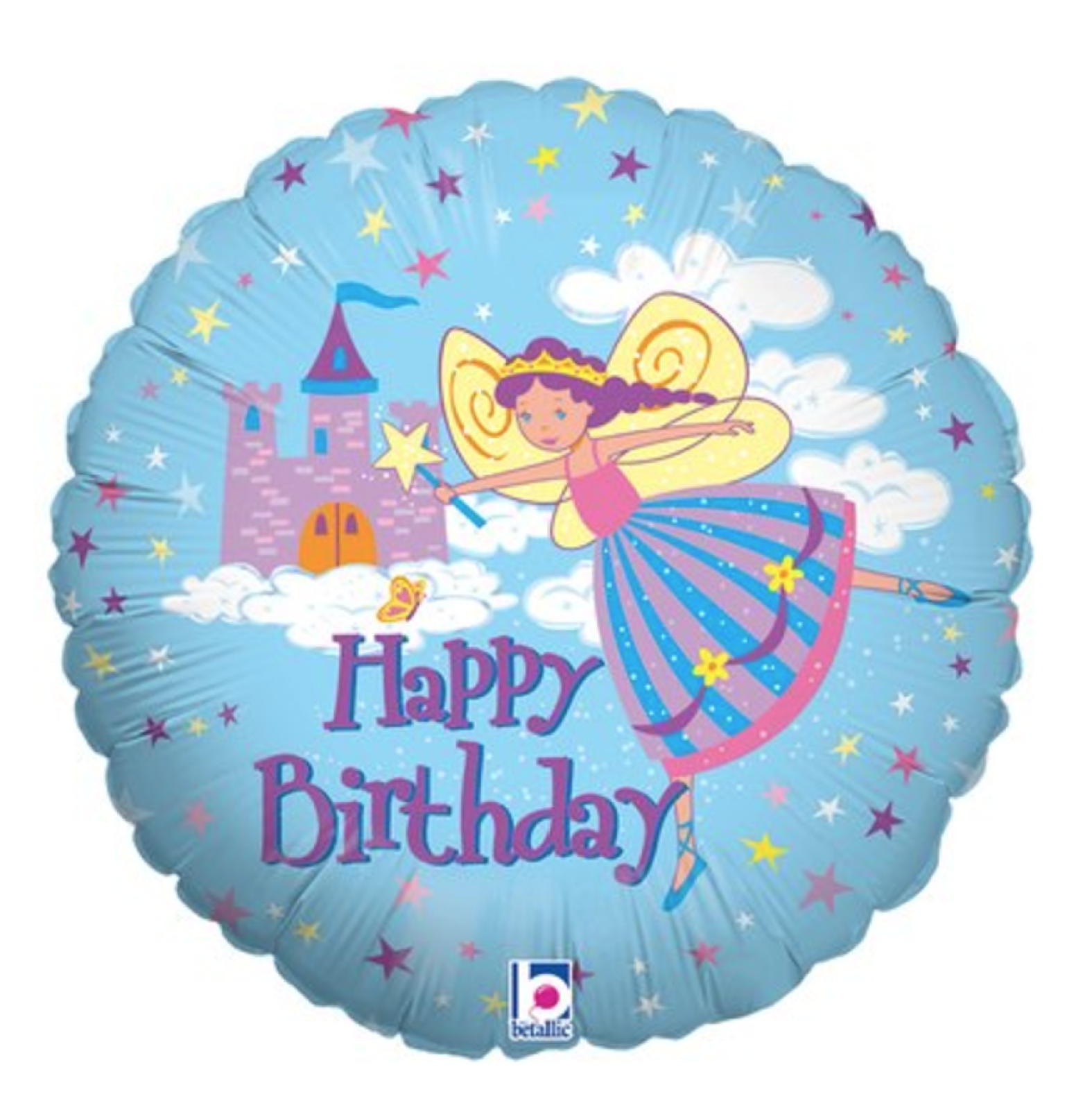 Folienballon - Happy Birthday Fee! - ø 46cm